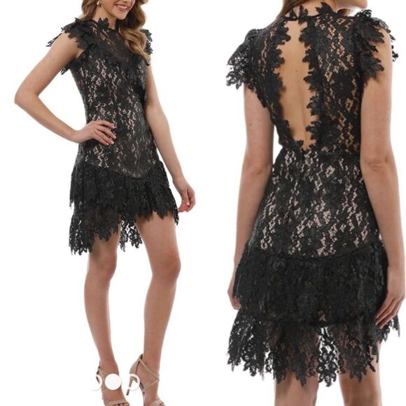 SAYLOR Cocktail Dress Small - Picture 1 of 12